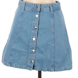 Divided by H&M Light blue denim skirt